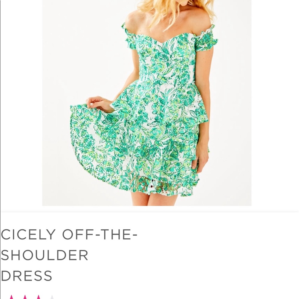 ISO Lilly Pulitzer cicely dress in a size 6or 8!
